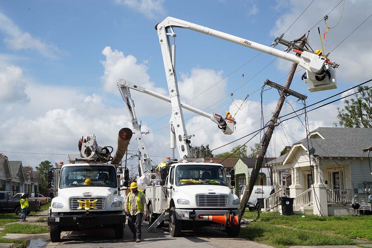 30 days out from Ida most Entergy customers have power restored