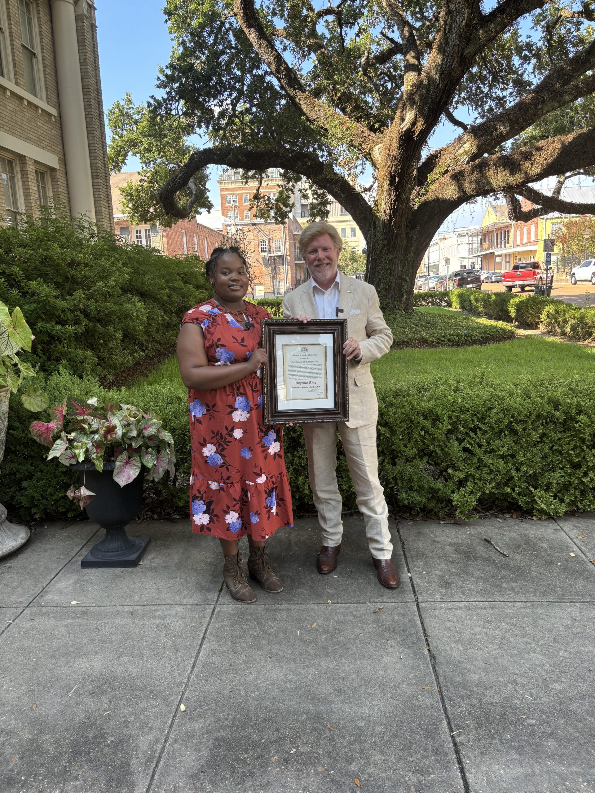 Natchez Native Angelica King Honored for Academic Excellence, Headed to Harvard